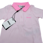 Ensemble polo et short rose — 3 mois