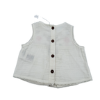 Blouse sans manches brodée — 6 mois