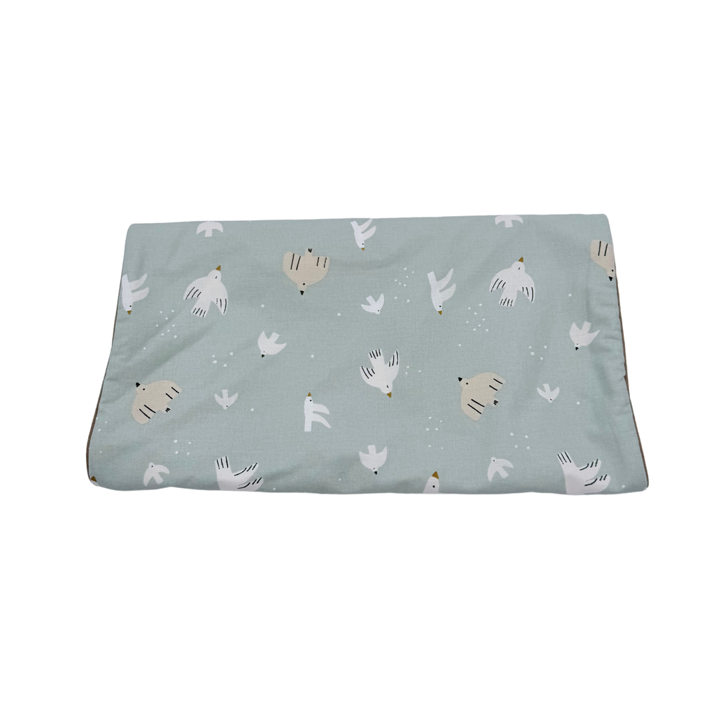 Tapis à langer nomade imprimé oiseaux