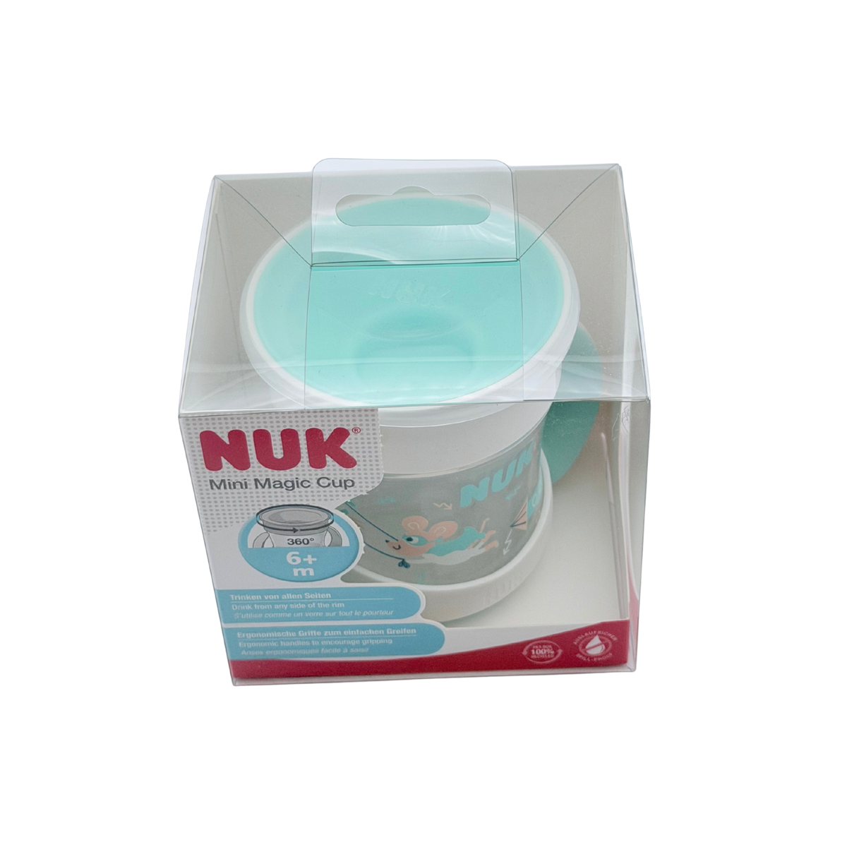 Tasse d’apprentissage 360° avec anses