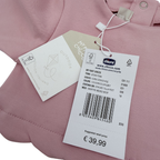Robe écrue et rose — 18 mois