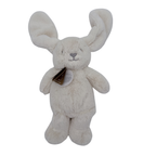 Peluche lapin ultra douce écru — 40 cm