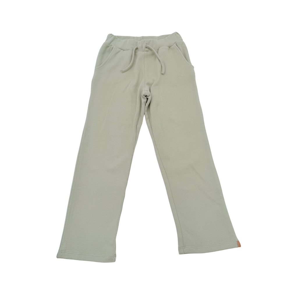 Pantalon vert sauge - 6-7 ans
