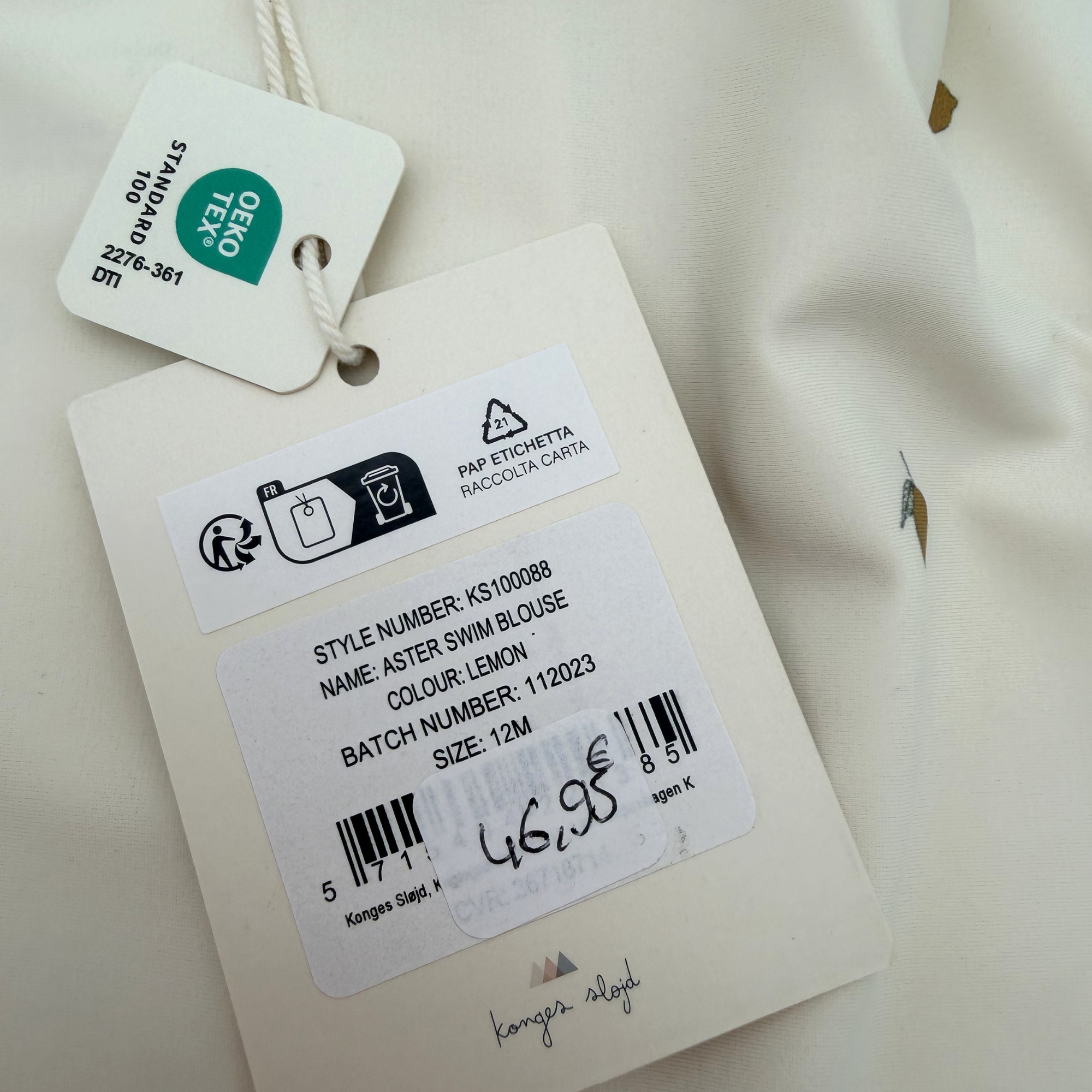 T-shirt anti UV — 12 mois