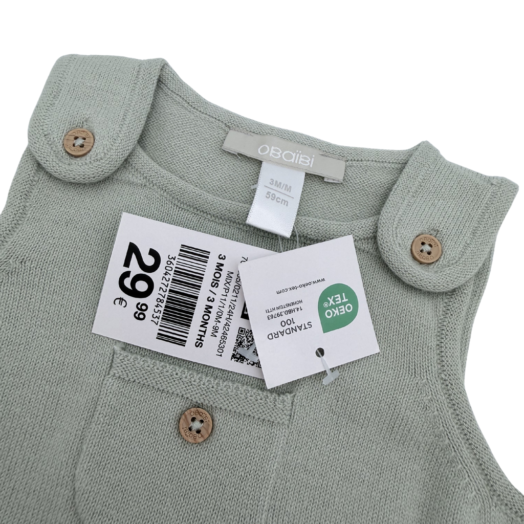 Ensemble menthe — 3 mois