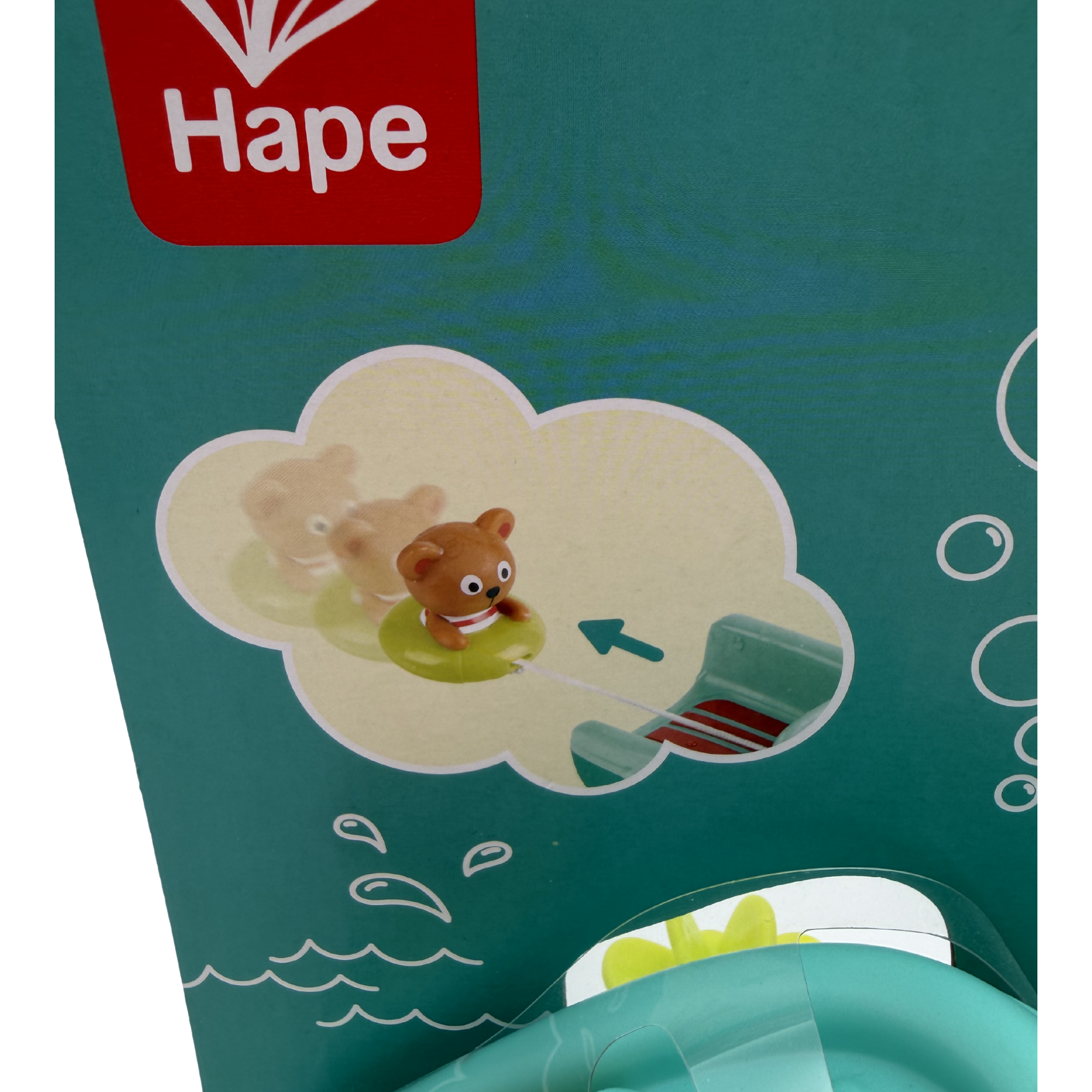 Jouet de bain Teddy et son bateau