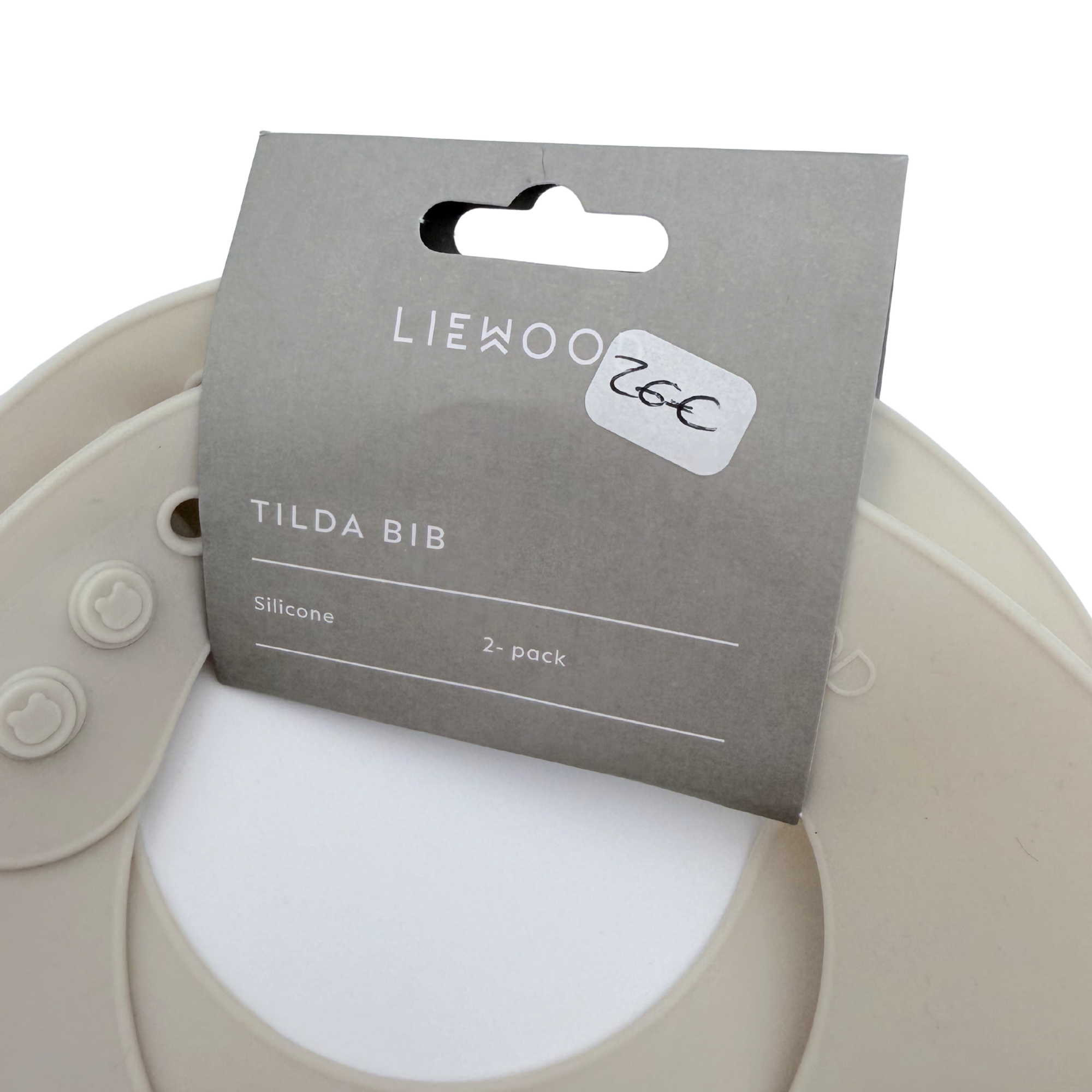 Lot de 2 bavoirs en silicone