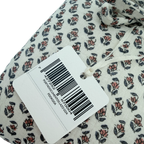Matelas à langer nomade fleuri écru — 63 x 45 cm
