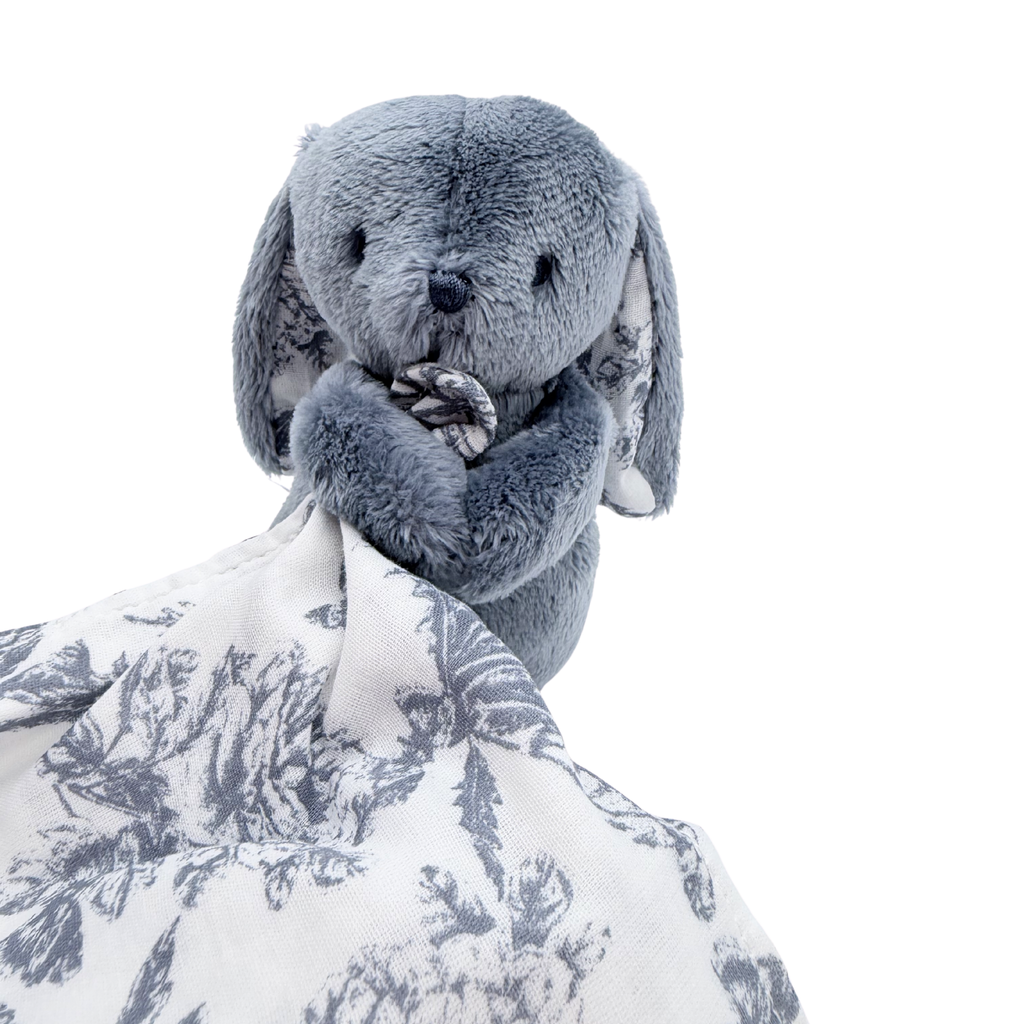 Doudou Augustin le lapin bleu