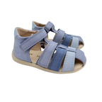 Sandales en cuir bleu - 23