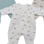 Lot de 3 dors-bien bébé motifs arc-en-ciel – Prema