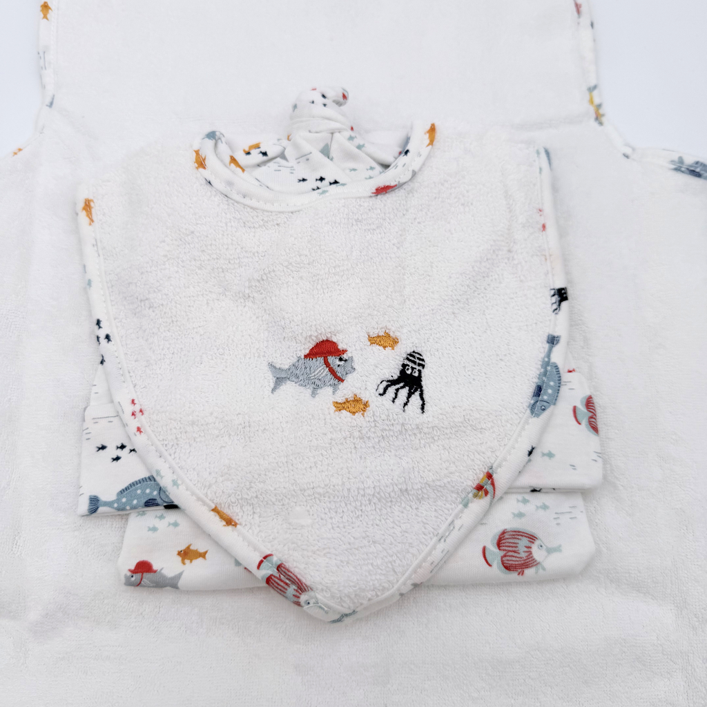 Set nomade drôles de poissons — 6 mois