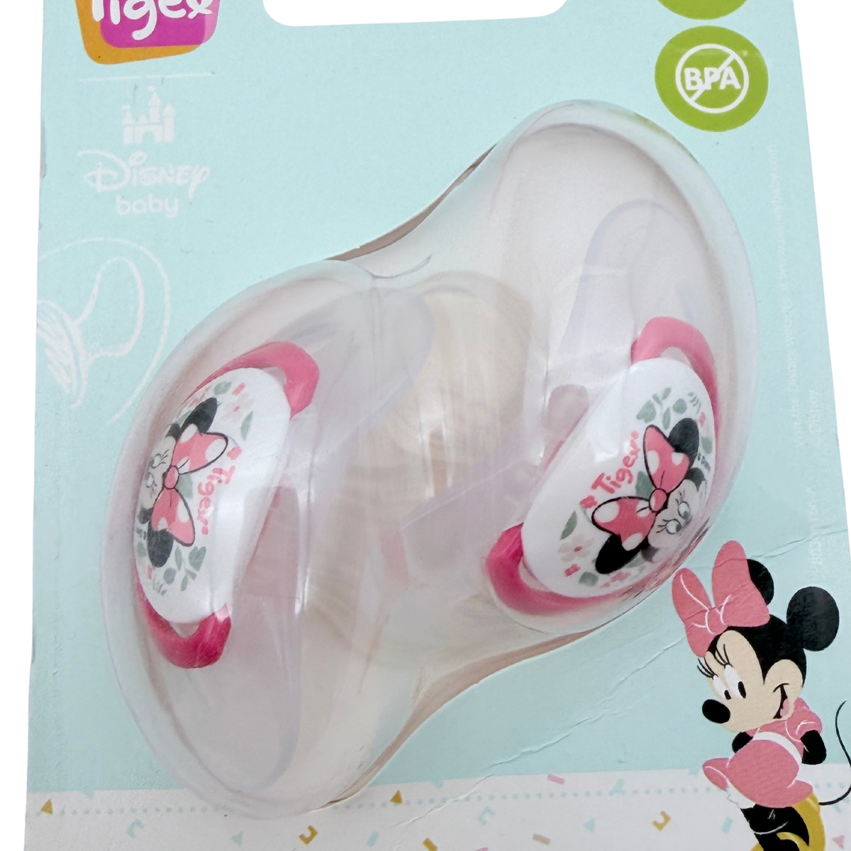 Lot de 2 sucettes Minnie - 18-36 mois