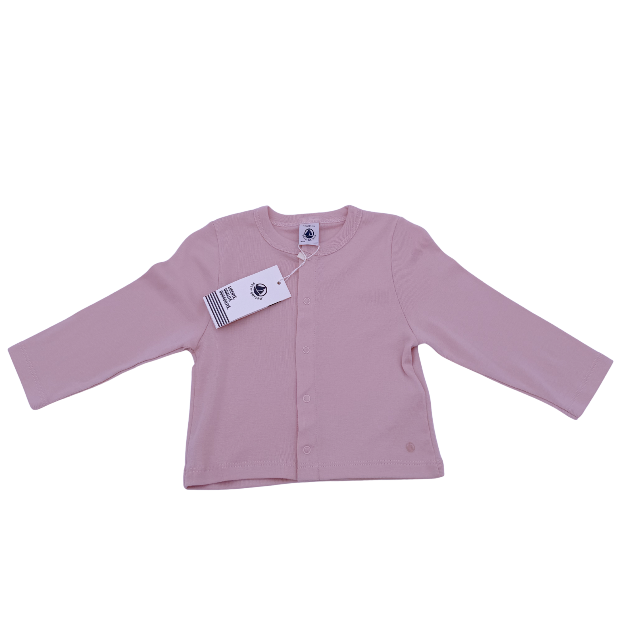Gilet rose - 18 mois