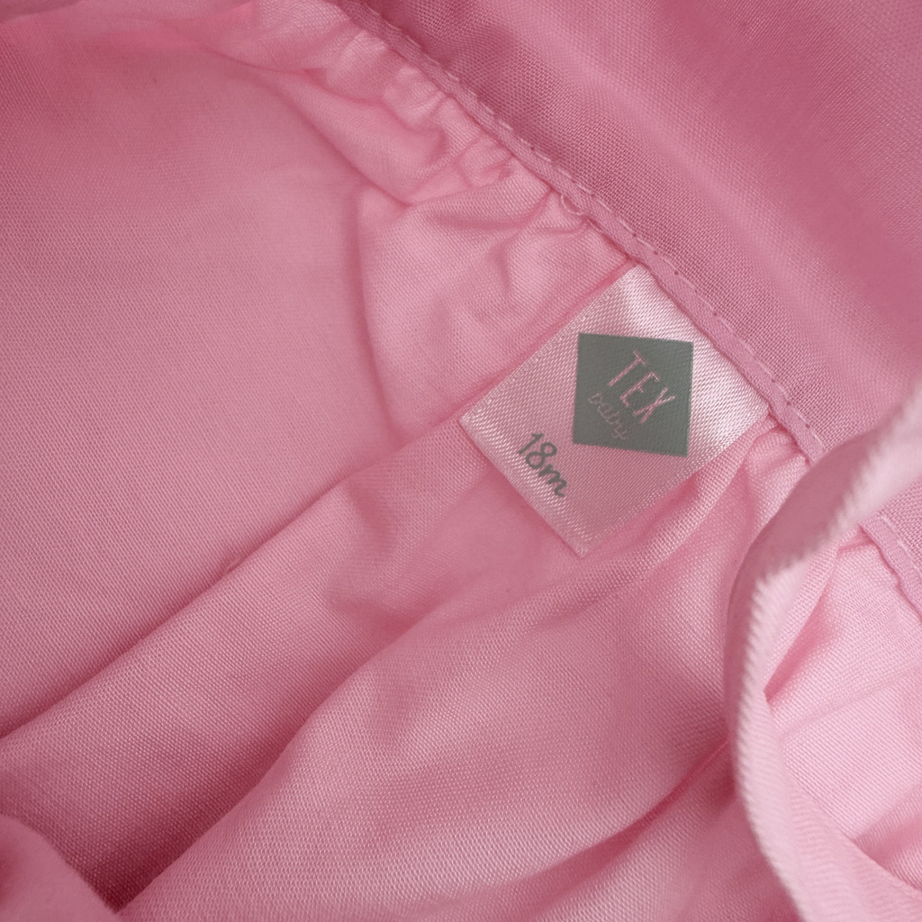 Robe à bretelles rose pâle — 18 mois