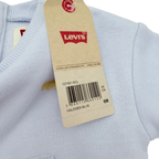 Sweat bleu clair avec poche volantée - 6 mois