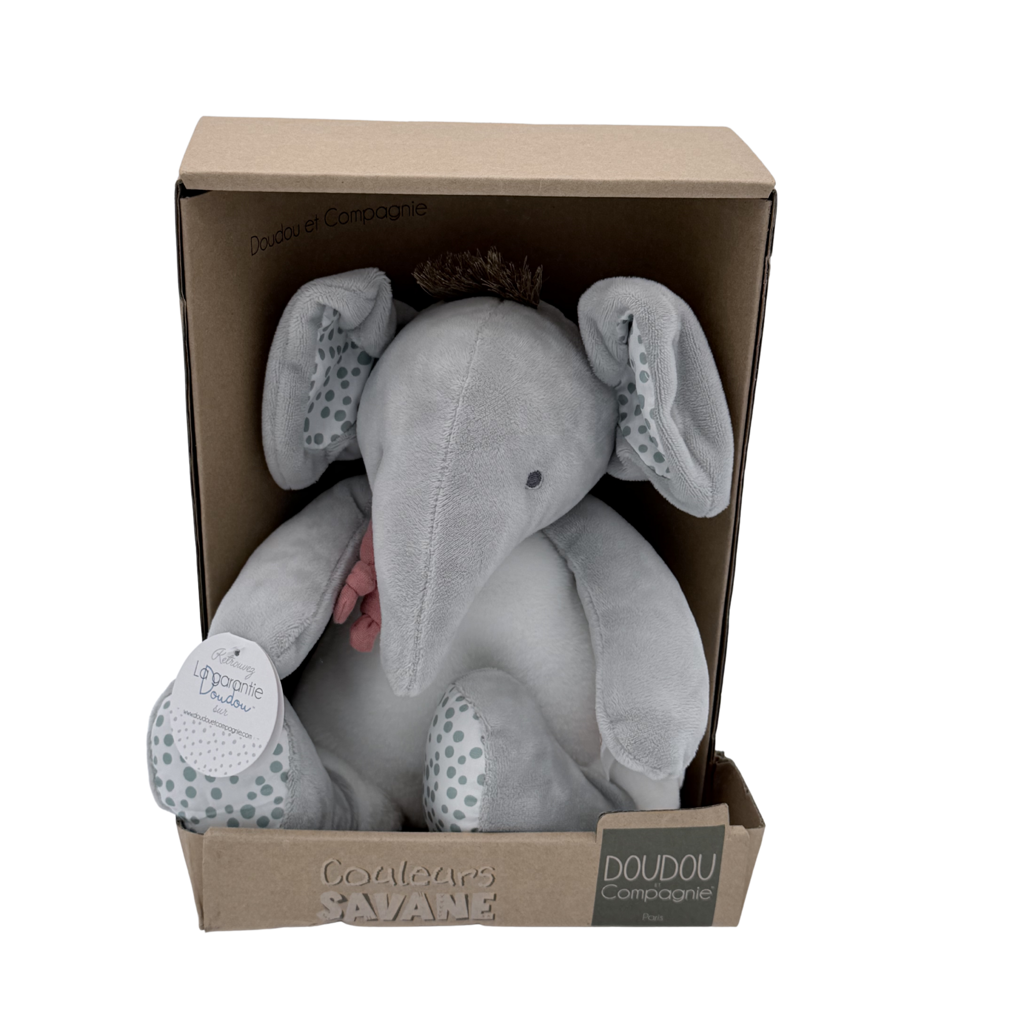 Peluche éléphant — 30 cm