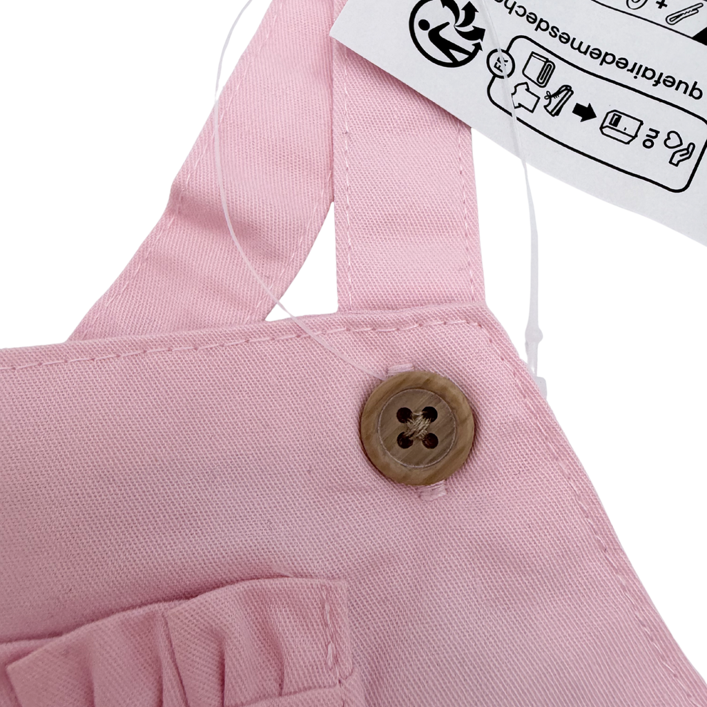 Robe à bretelles rose pâle — 18 mois