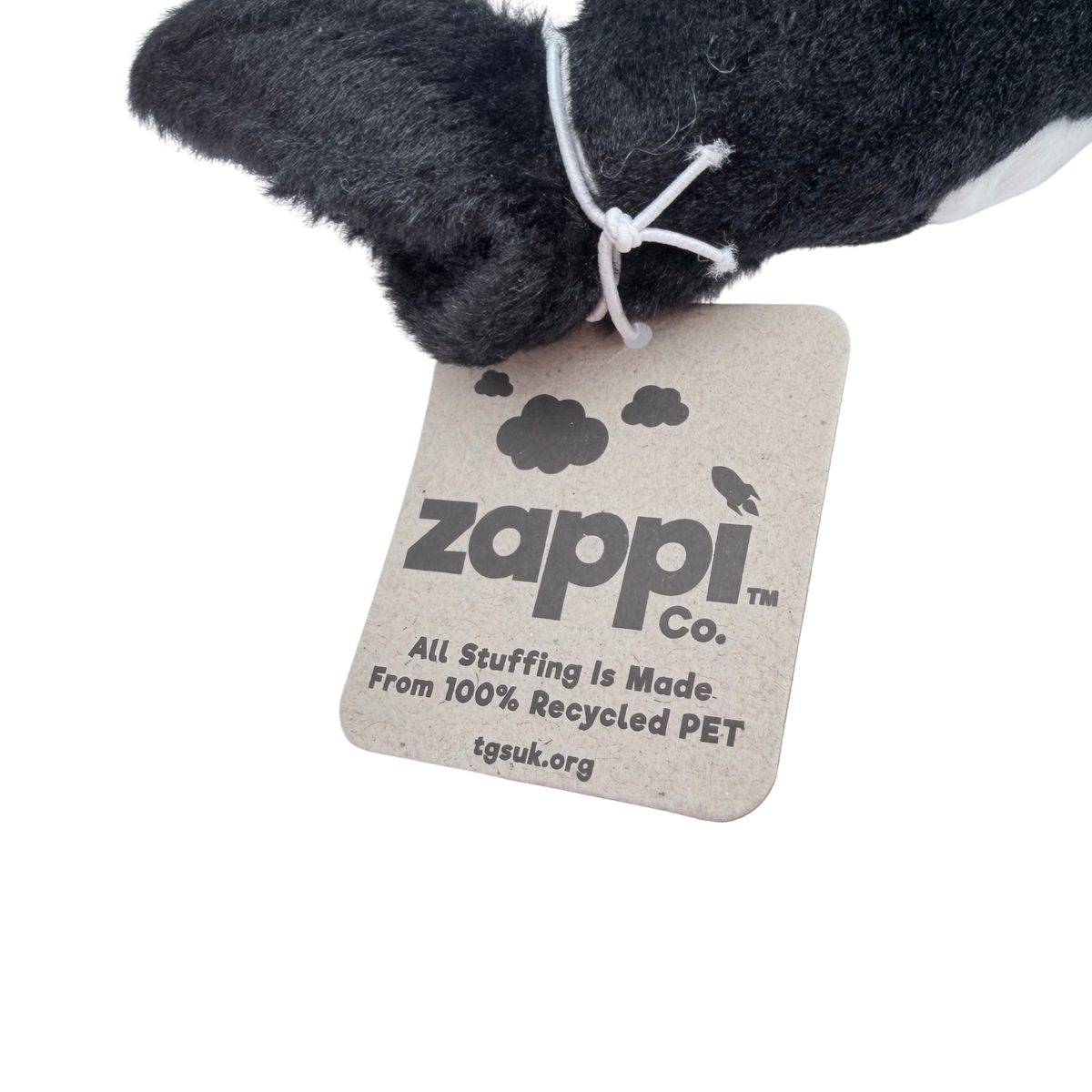 Peluche orque noire et blanche