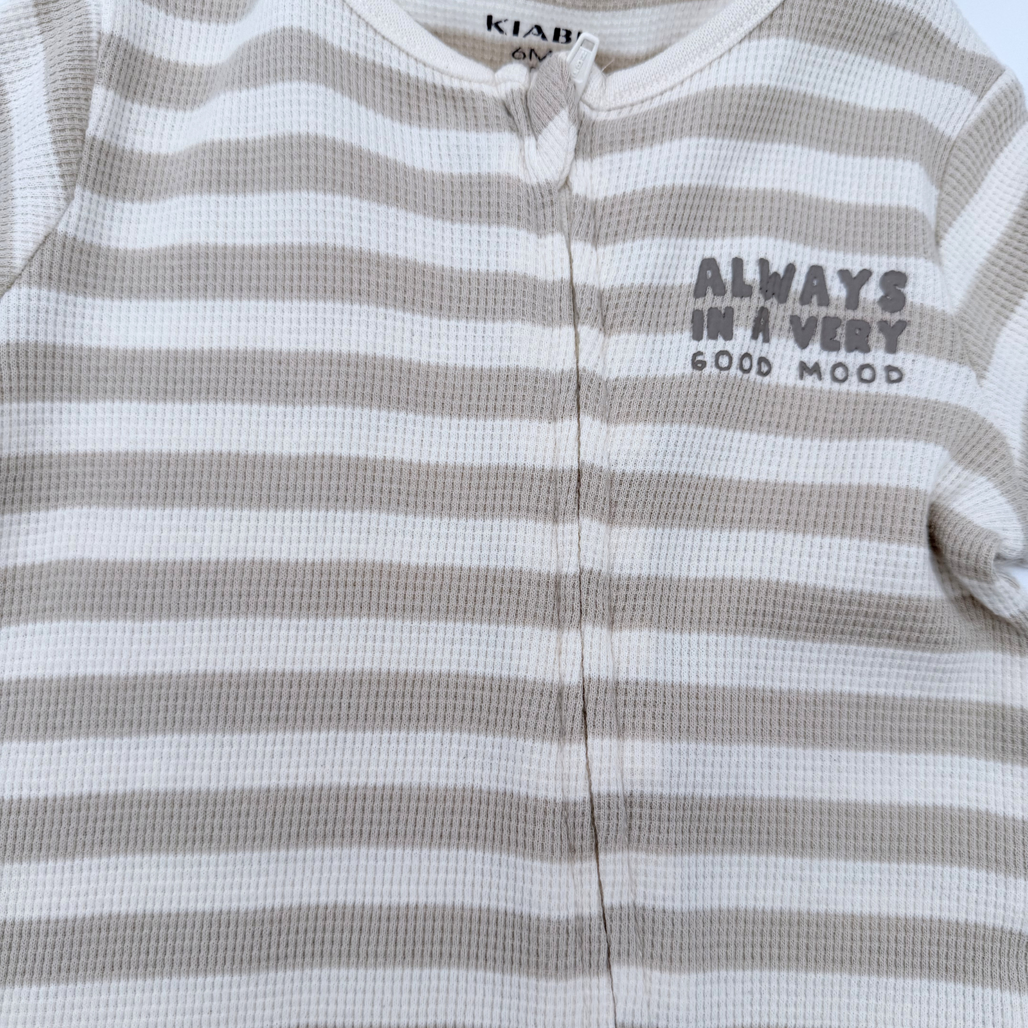 Ensemble pyjama évolutif et body manches courtes — 6 mois