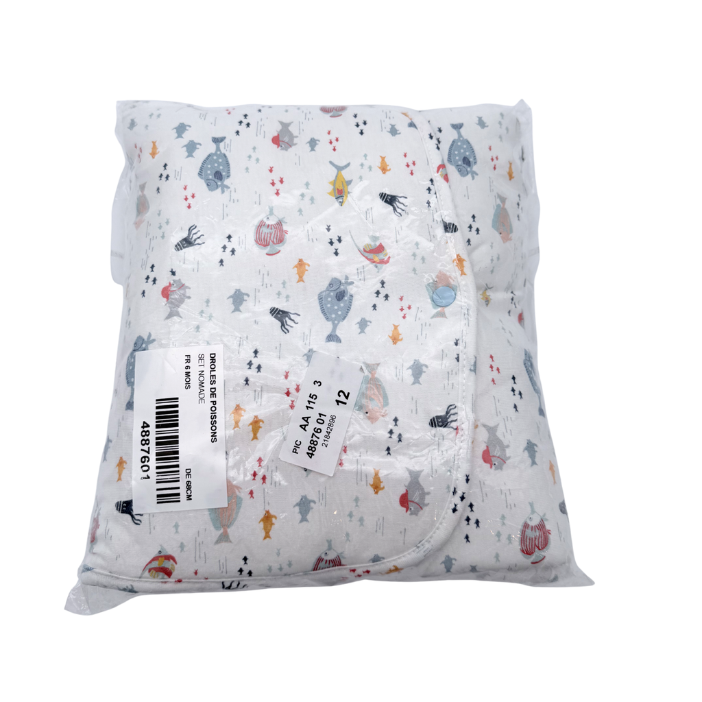 Set nomade drôles de poissons — 6 mois