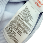 Sweat bleu clair avec poche volantée - 6 mois