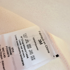 Gilet sans manches bébé écru effet moutonné - 3 mois