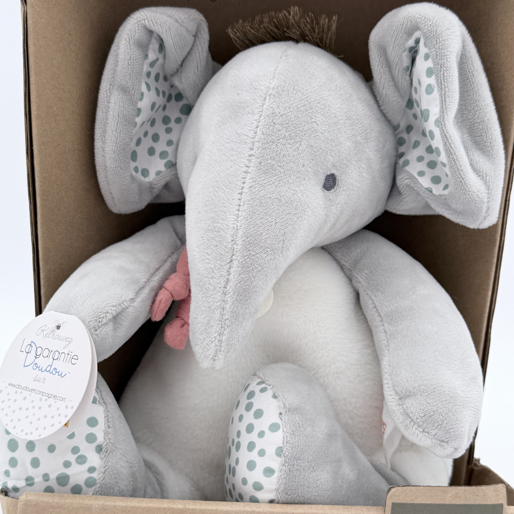 Peluche éléphant — 30 cm