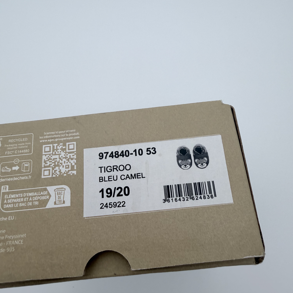 Chaussons souples en cuir — 19-20