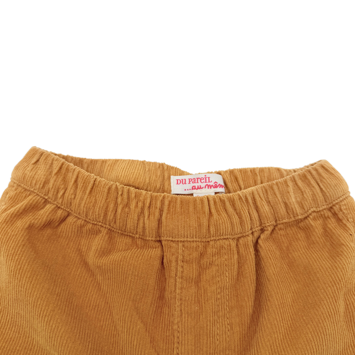 Pantalon moutarde en velours côtelé - 6 mois