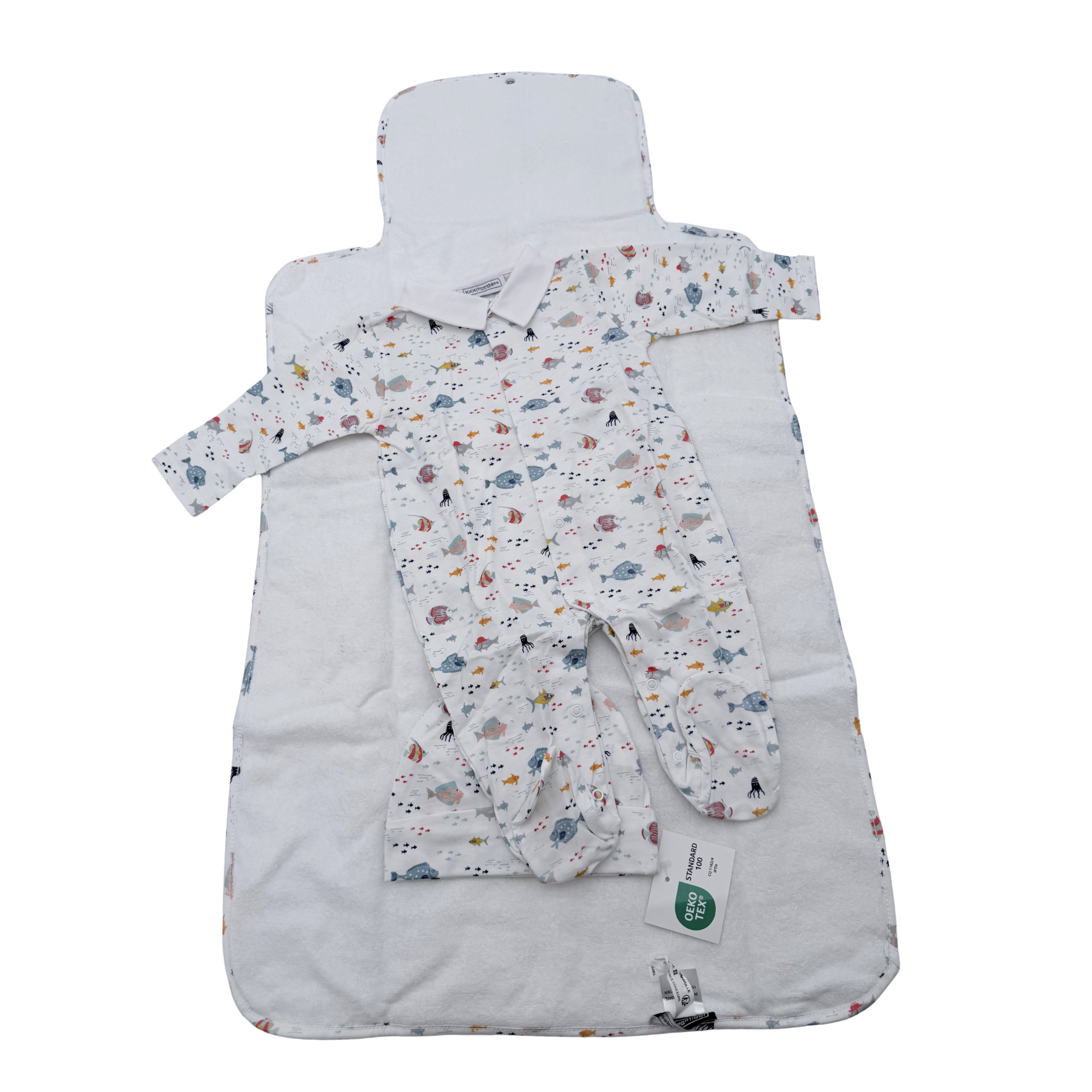 Set nomade drôles de poissons — 6 mois