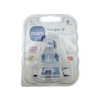 Lot de 2 tétines débit lent - naissance