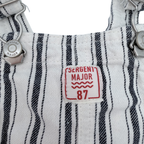 Salopette short rayée — 6 mois