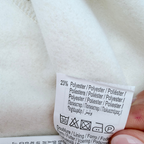 Sweat bébé beige chiné à capuche et fermeture zippée - 6 mois
