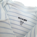 Ensemble naissance 3 pièces bleu ciel — 3 mois