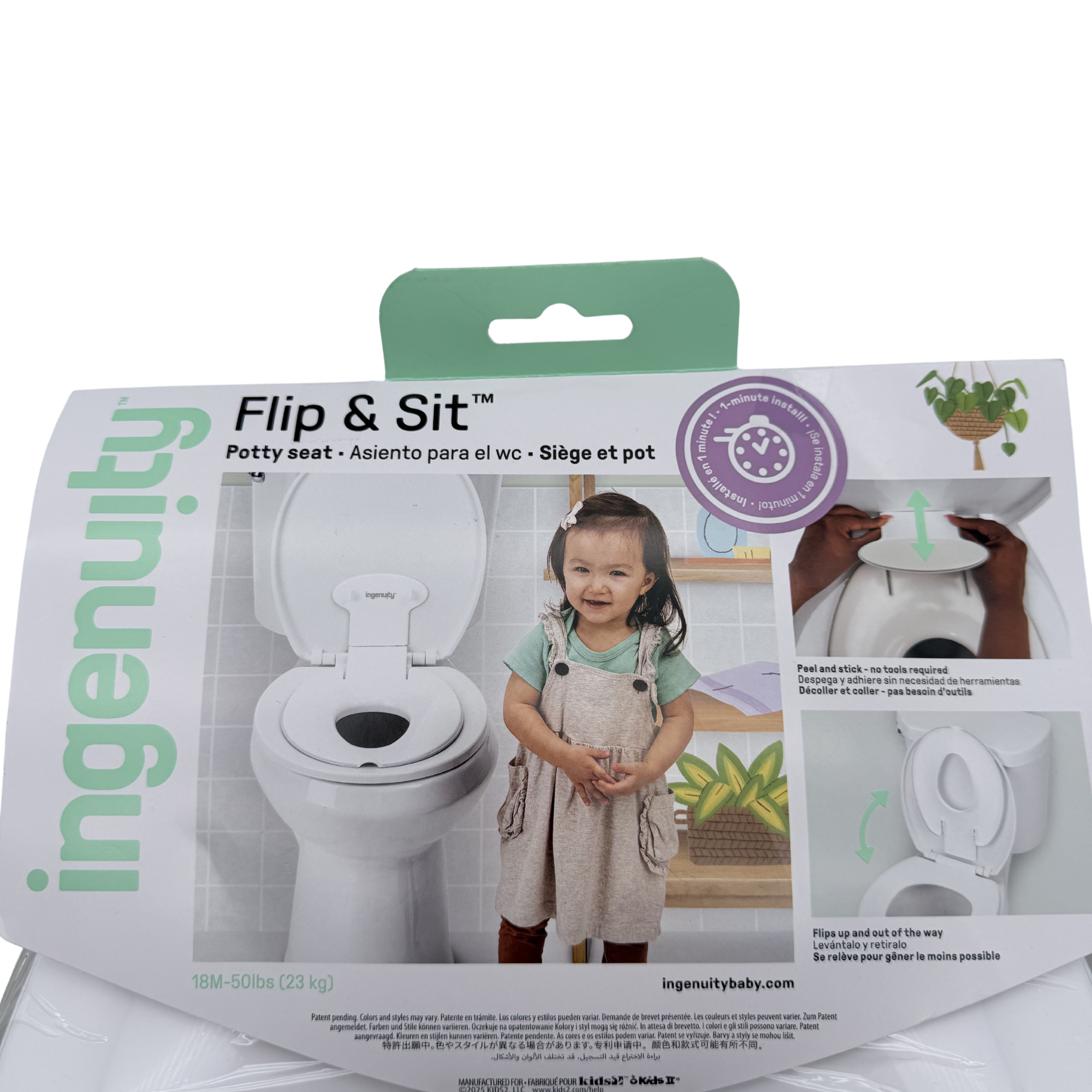 Réducteur de toilettes Flip & Sit