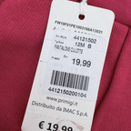 Short fluide taille haute framboise — 12 mois