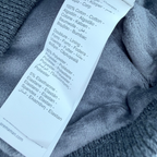 Pull bébé en tricot jacquard bleu et gris doublé velours - 6 mois