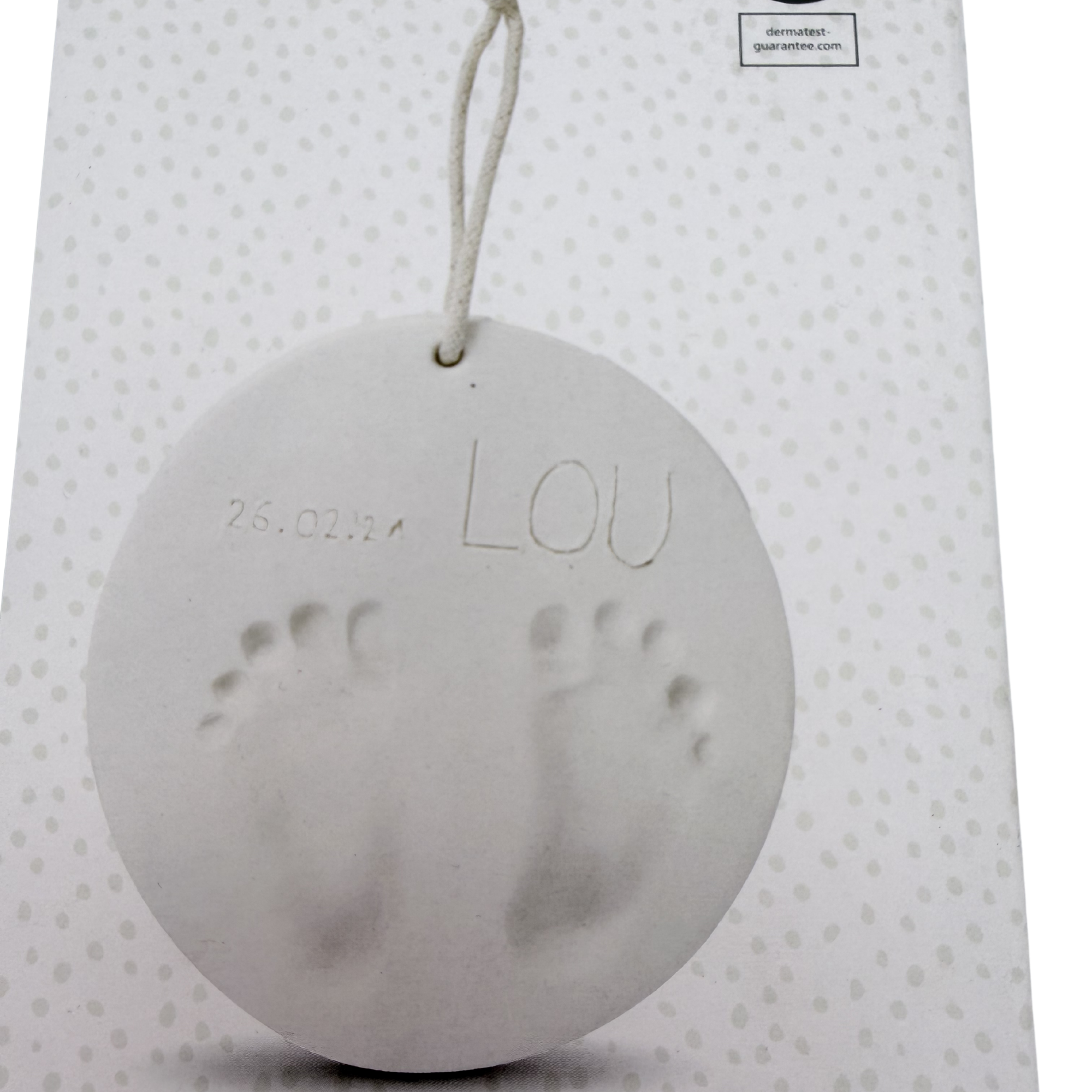 Kit empreintes bébé à suspendre