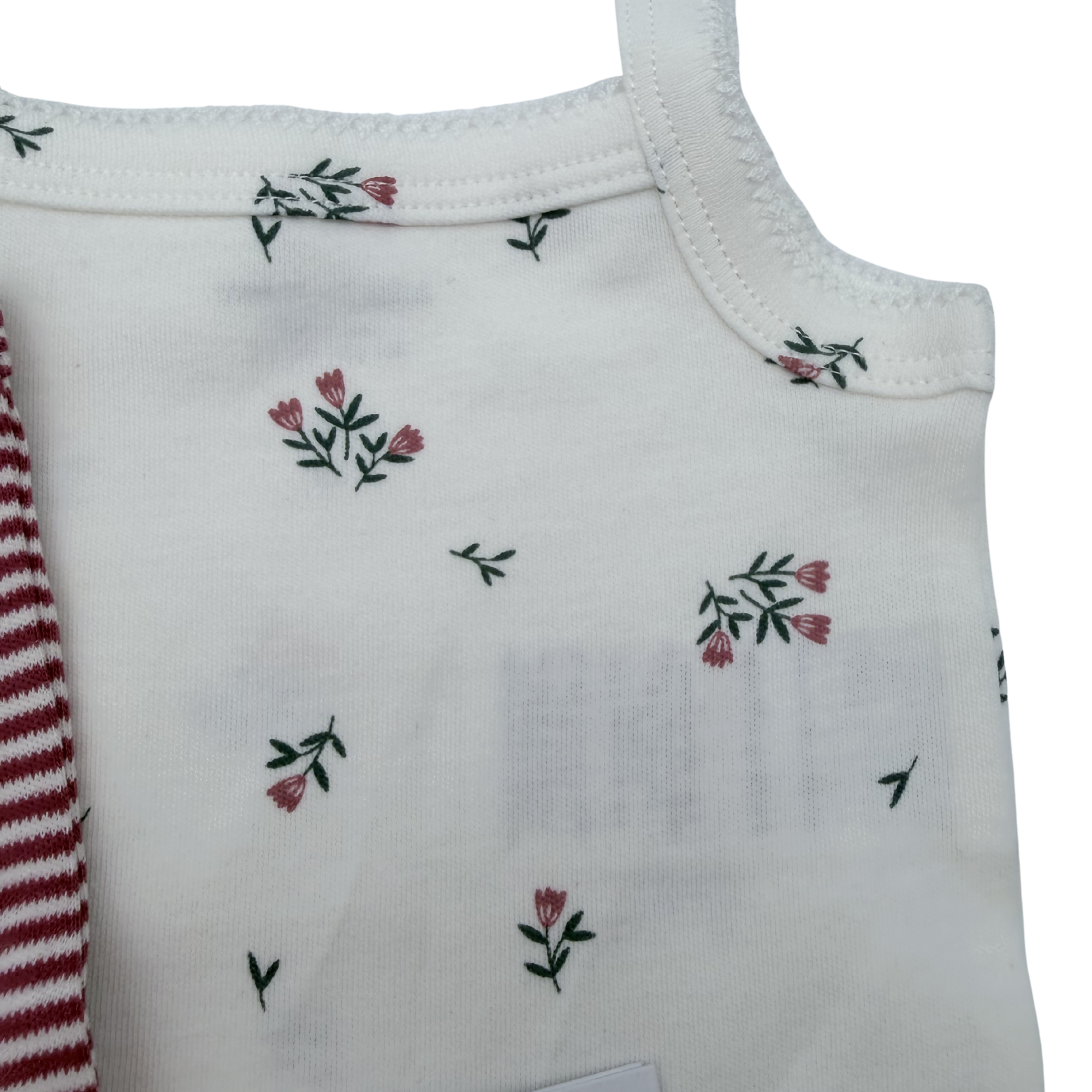 Lot de 5 bodies à bretelles - 3 mois