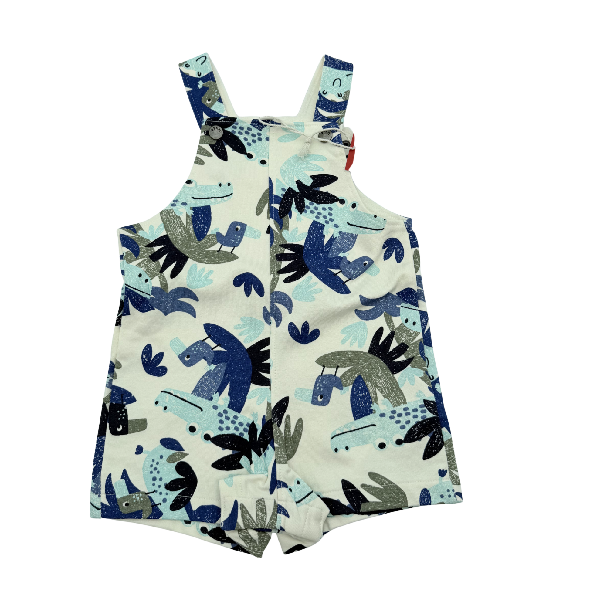 Combishort imprimé jungle animaux — 18 mois