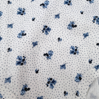 Lot de 2 bodies bébé fille à fleurs bleues Laura Ashley - 9-12 mois