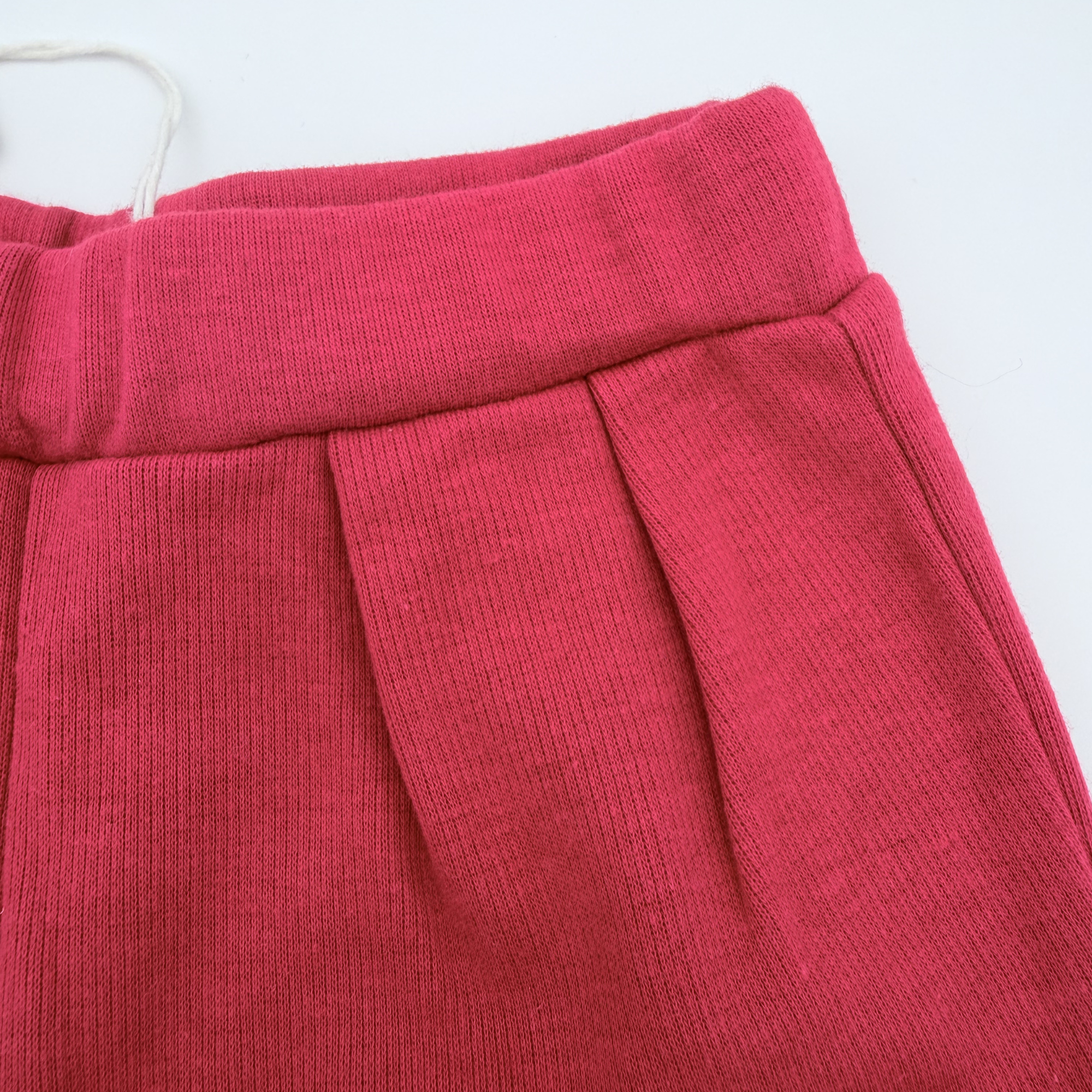Short fluide taille haute framboise — 12 mois