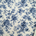 Lot de 2 bodies bébé fille à fleurs bleues Laura Ashley - 9-12 mois