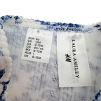 Lot de 2 bodies bébé fille à fleurs bleues Laura Ashley - 9-12 mois