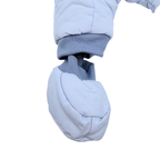 Combinaison pilote bébé bleu clair et bleu marine - 3 mois