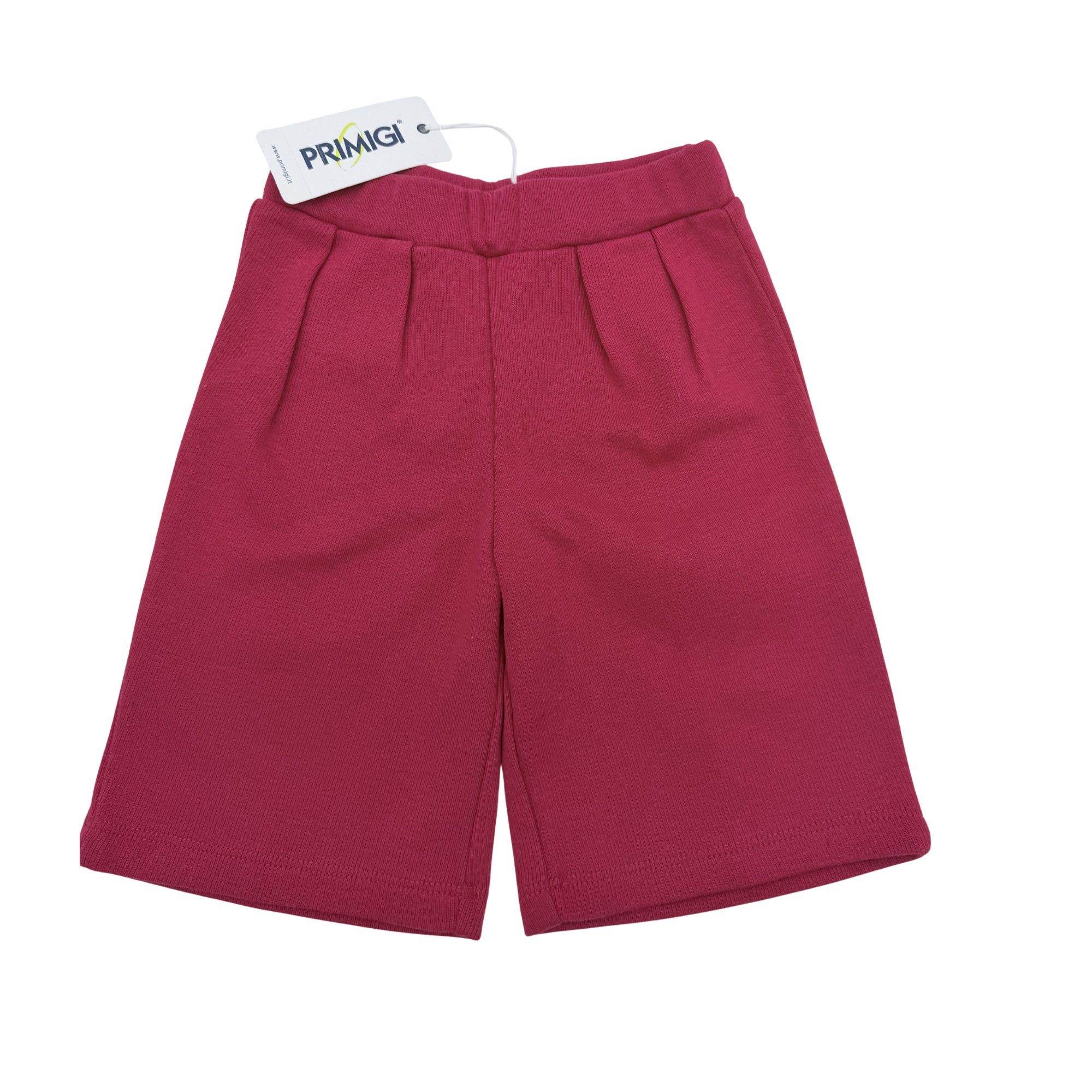 Short fluide taille haute framboise — 12 mois