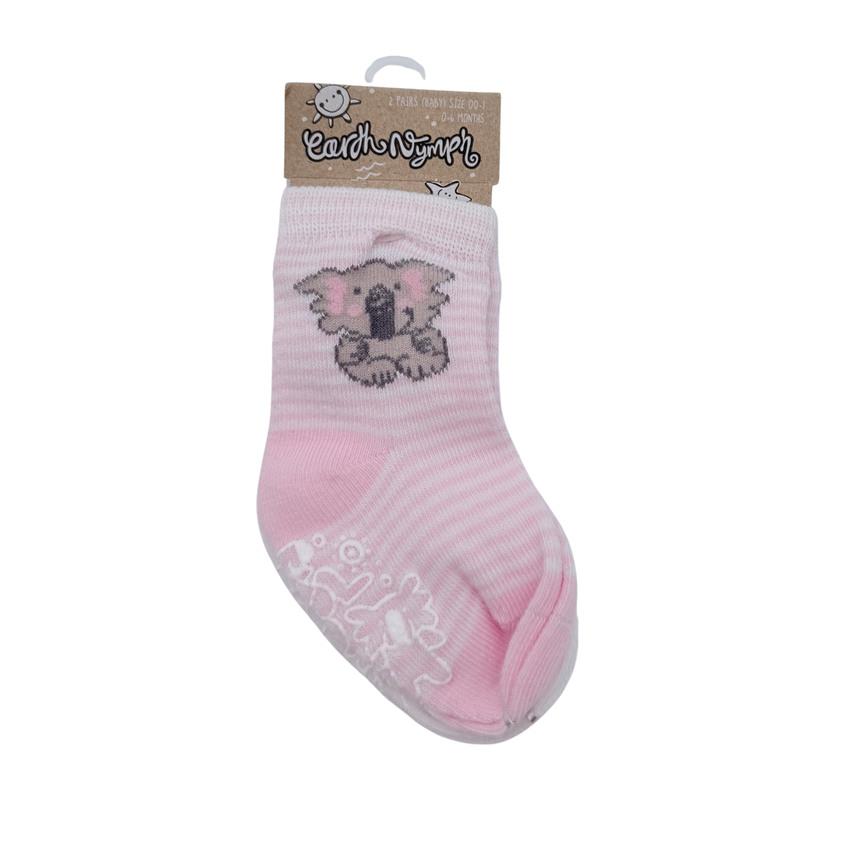 Lot de 2 paires de chaussettes koala – 0-6 mois