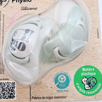 Sucette physiologique Smart Planet vert d’eau – 0-6 mois