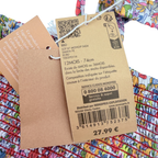 Combishort fleuri avec foulard assorti — 12 mois